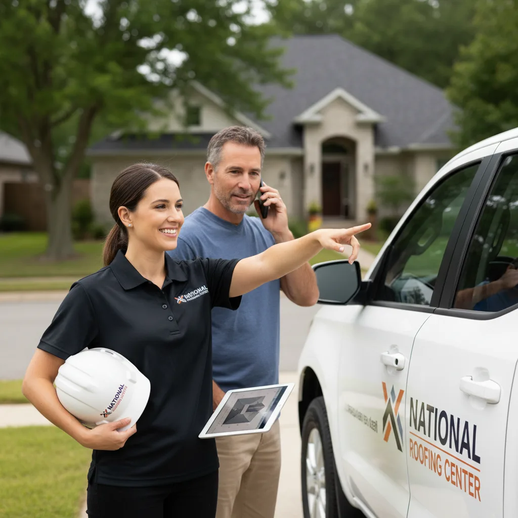 National Roofing Center customer support in Mapleville